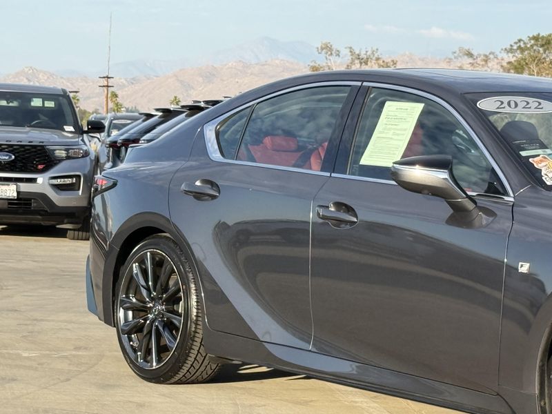 Used 2022 Lexus IS 350 F SPORTImage 5