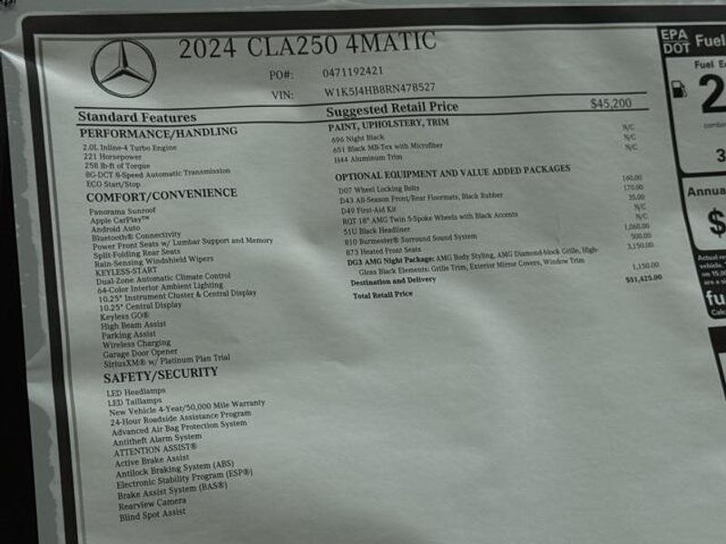 2024 Mercedes-Benz CLA 250Image 22