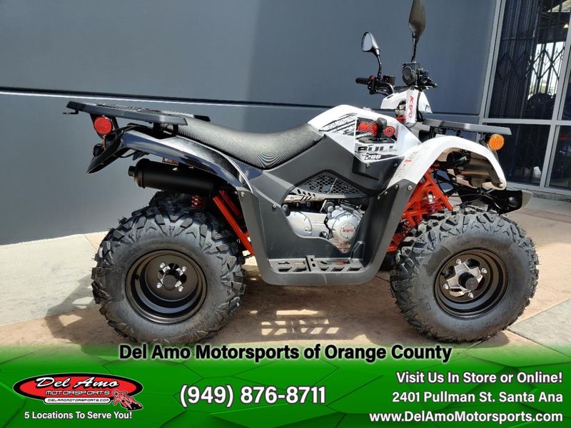 2021 KAYO AU200  in a METALLIC WHITE exterior color. Del Amo Motorsports of Orange County (949) 416-2102 delamomotorsports.com 