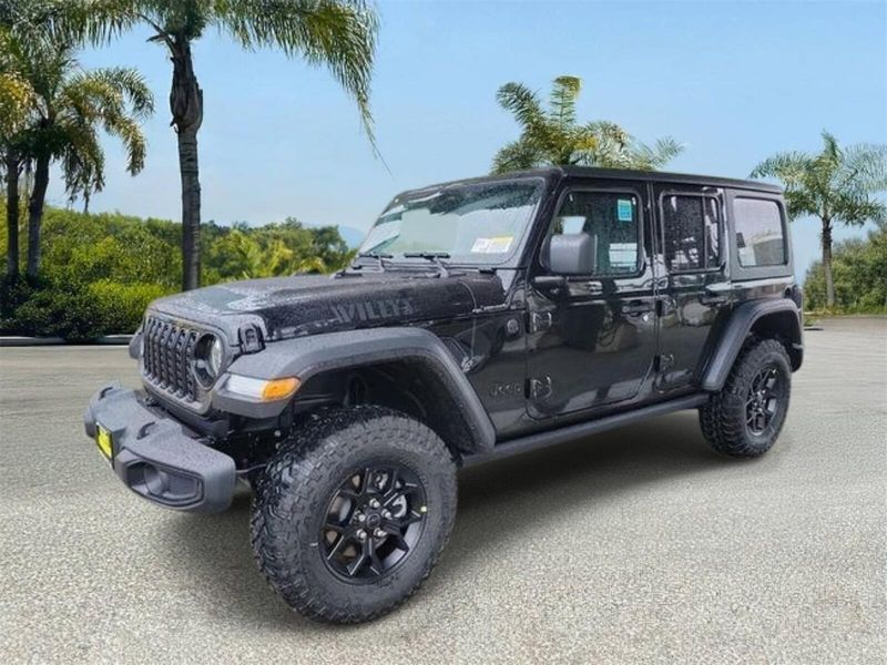 New 2026 Jeep Wrangler 4-door Willys