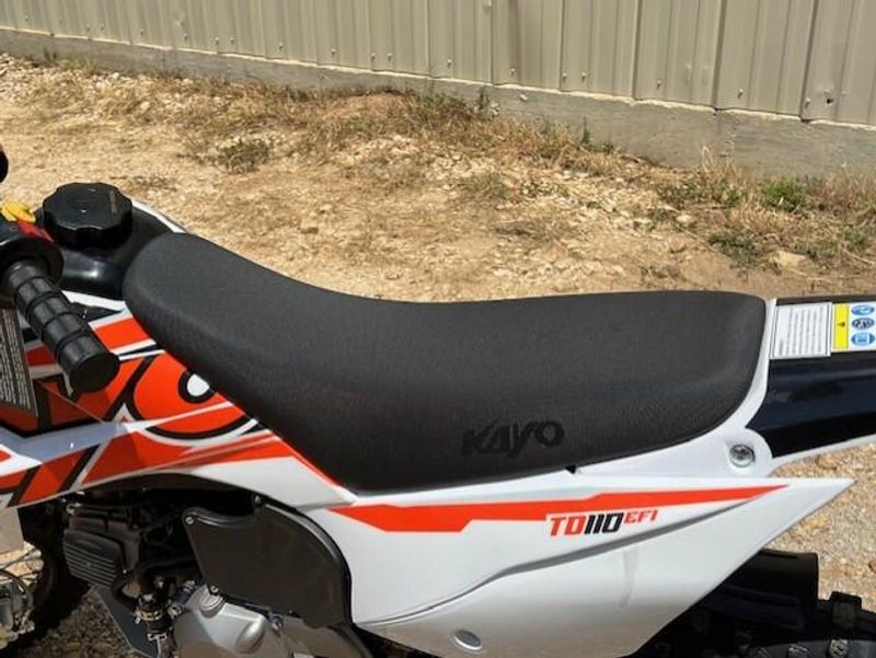 New 2025 KAYO TD110 EFI WHITE Image 14