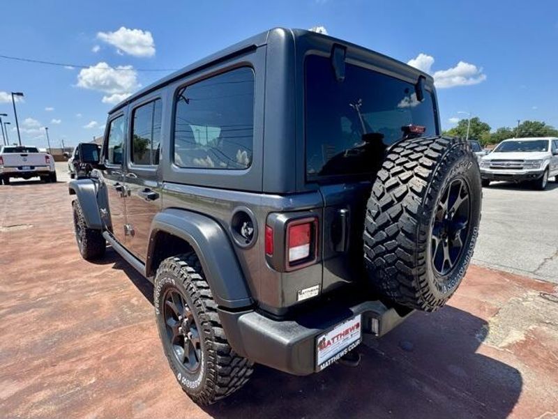 Used 2021 Jeep Wrangler Unlimited WillysImage 7