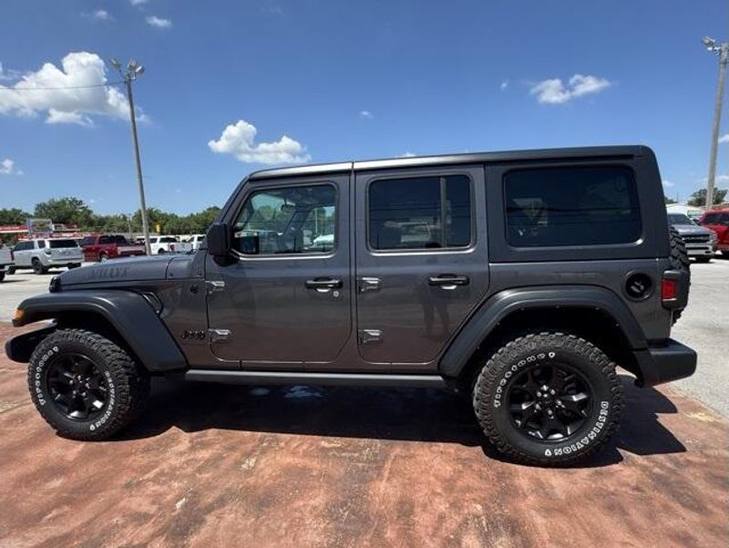 Used 2021 Jeep Wrangler Unlimited WillysImage 8
