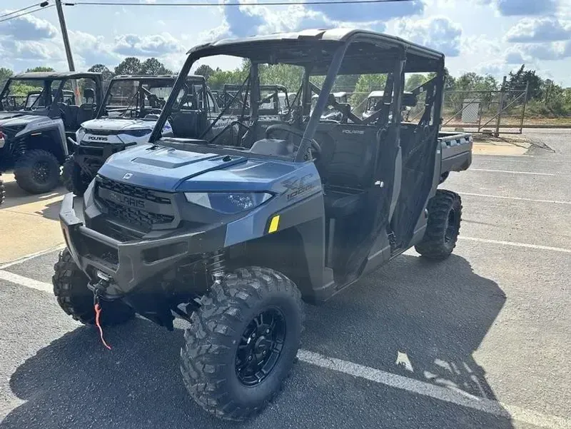 2025 Polaris RANGER CREW XP 1000 PREMIUM BLUE SLATE MERALLIC SMOKEImage 1