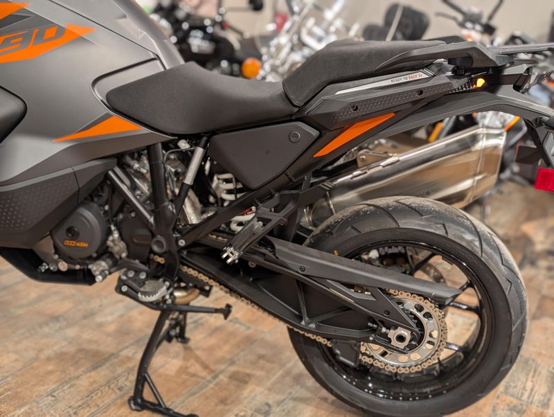 2023 KTM 1290 Super Adventure  in a Grey / Black exterior color. Pitt Cycles (724) 779-1901 pixelmotiondemo.com 