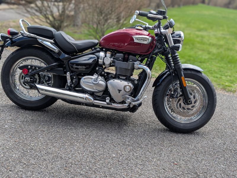 New 2024 Triumph Bonneville Speedmaster Base Image 2
