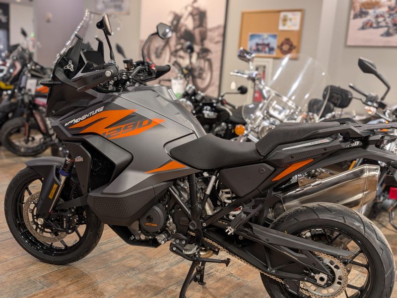 2023 KTM 1290 Super Adventure  in a Grey / Black exterior color. Pitt Cycles (724) 779-1901 pixelmotiondemo.com 