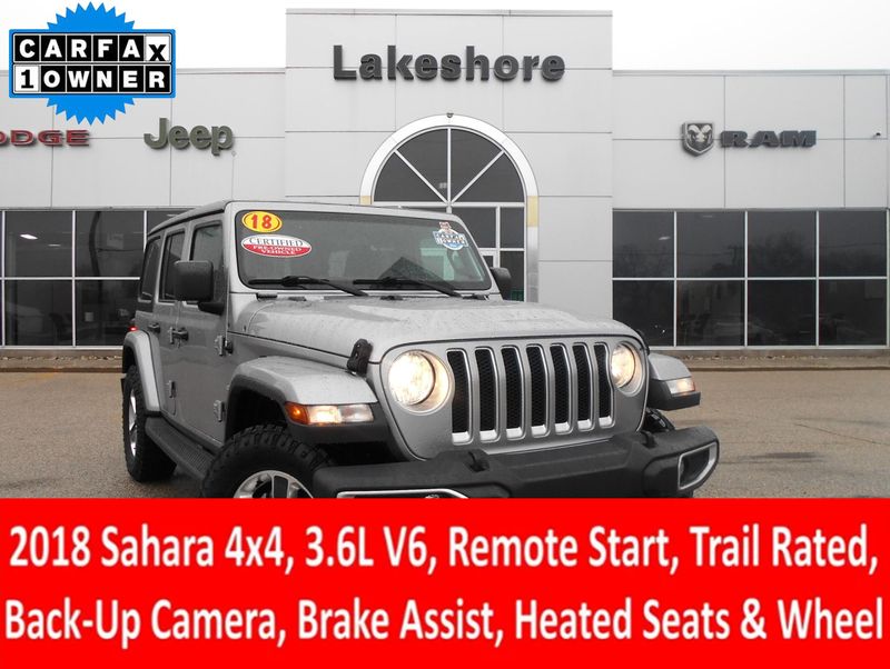 2018 Jeep Wrangler Unlimited SaharaImage 1
