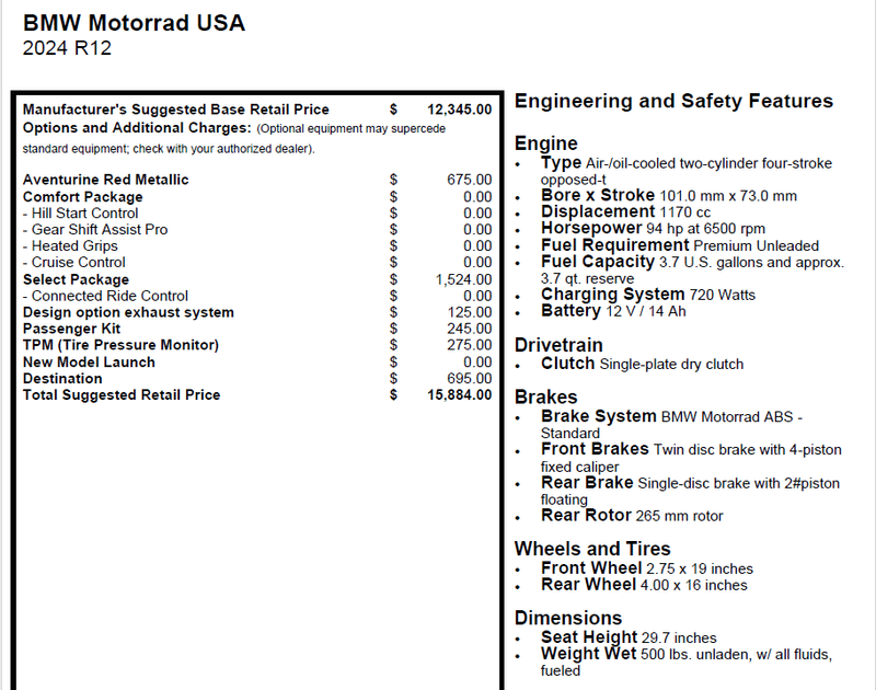 2024 BMW R 12Image 4