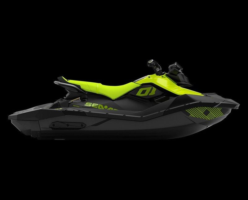 2023 Seadoo PWC SPARK TRIXX 90 AUD GN 3UP  in a Manta Green exterior color. Central Mass Powersports (978) 582-3533 centralmasspowersports.com 