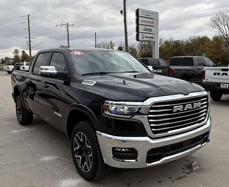 New 2026 RAM 1500 Laramie Crew Cab 4x4 5
