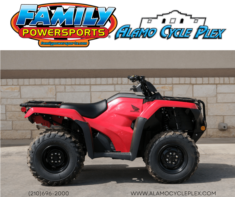 2024 Honda FOURTRAX RANCHER 4X4 EPS RED Image 1