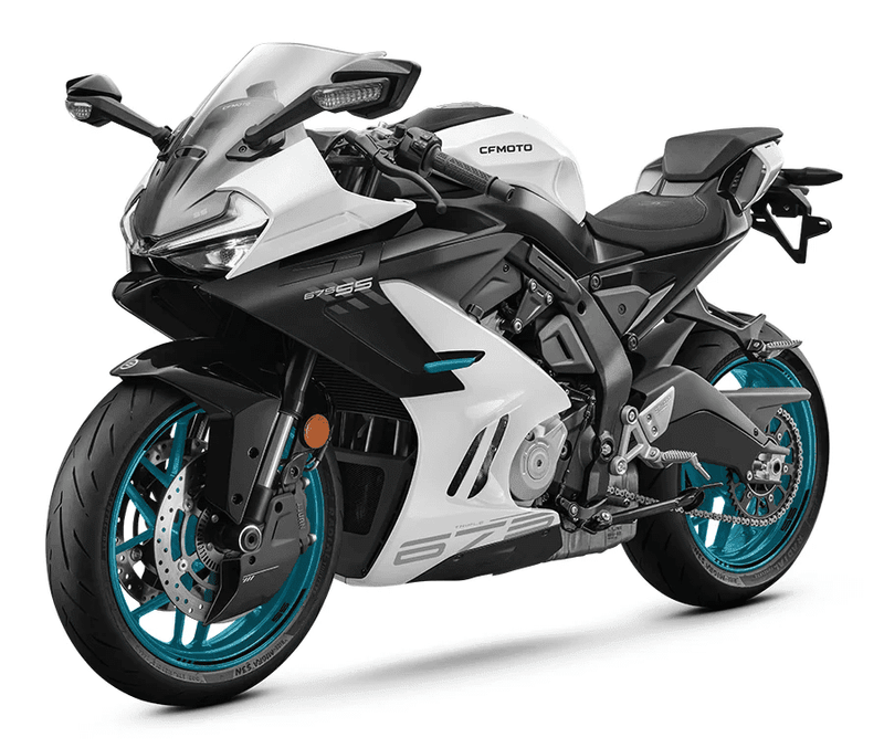 2025 CFMOTO 675 SS NEBULA WHITE Image 1