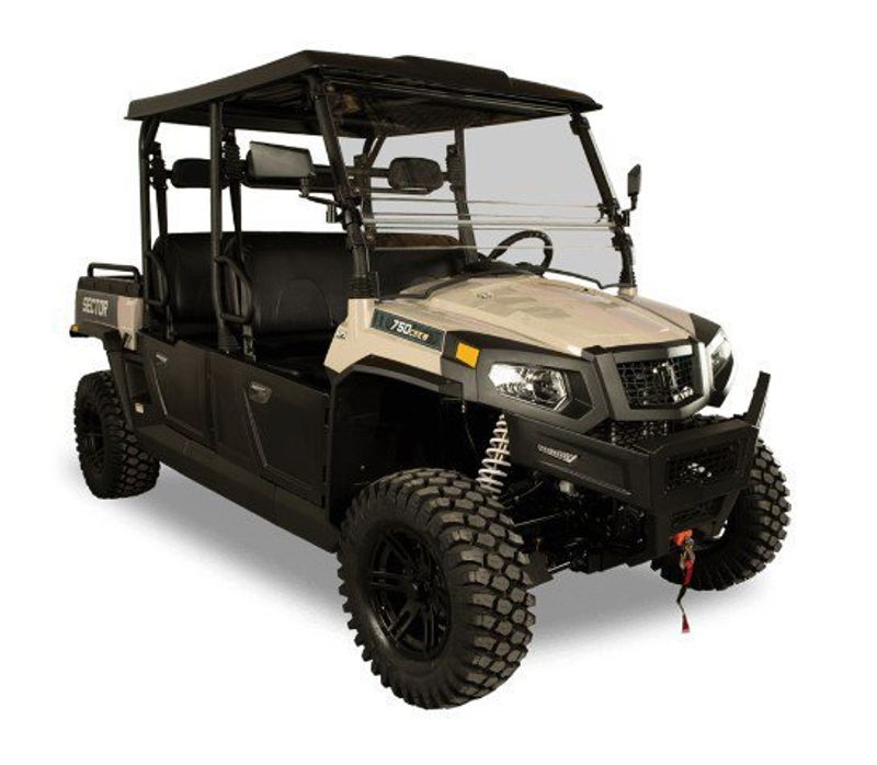 2022 HISUN SECTOR 750 CREW  in a TACTICAL TAN exterior color. Legacy Powersports 541-663-1111 legacypowersports.net 
