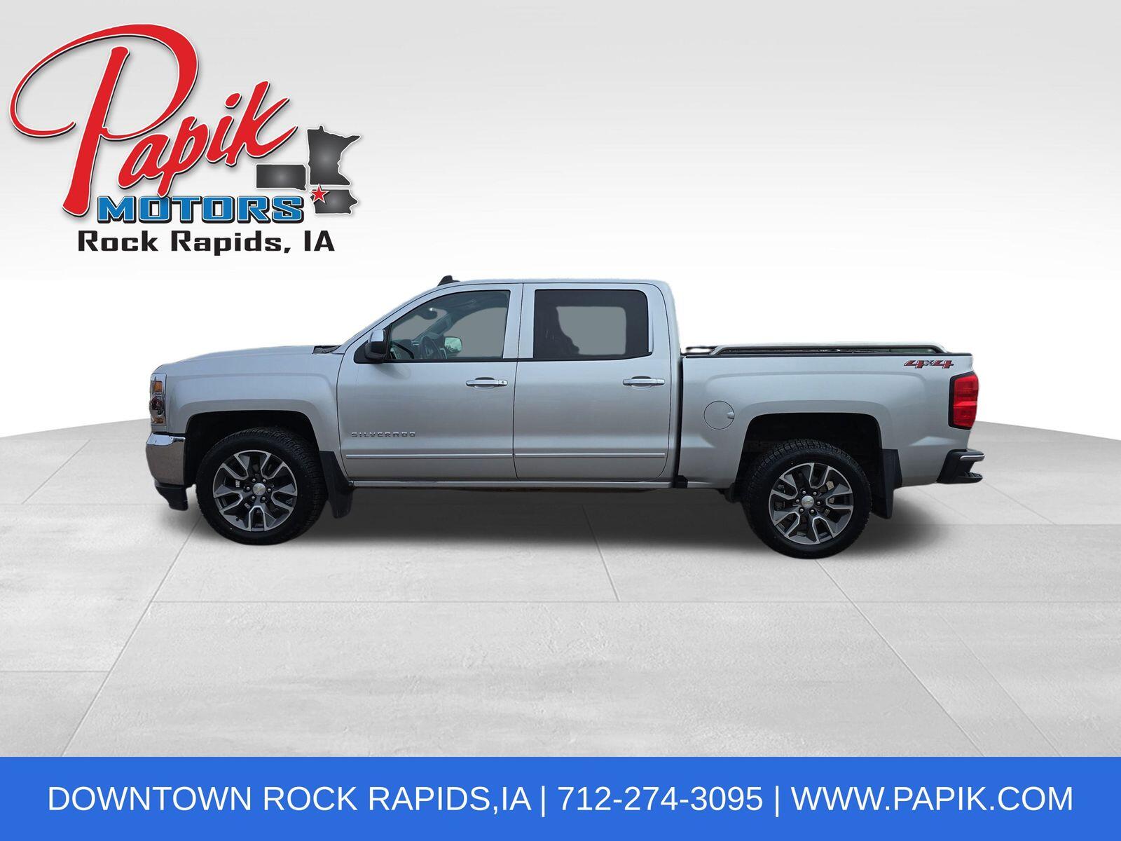 Used 2018 Chevrolet Silverado 1500 LT with VIN 3GCUKREC4JG378998 for sale in Luverne, Minnesota