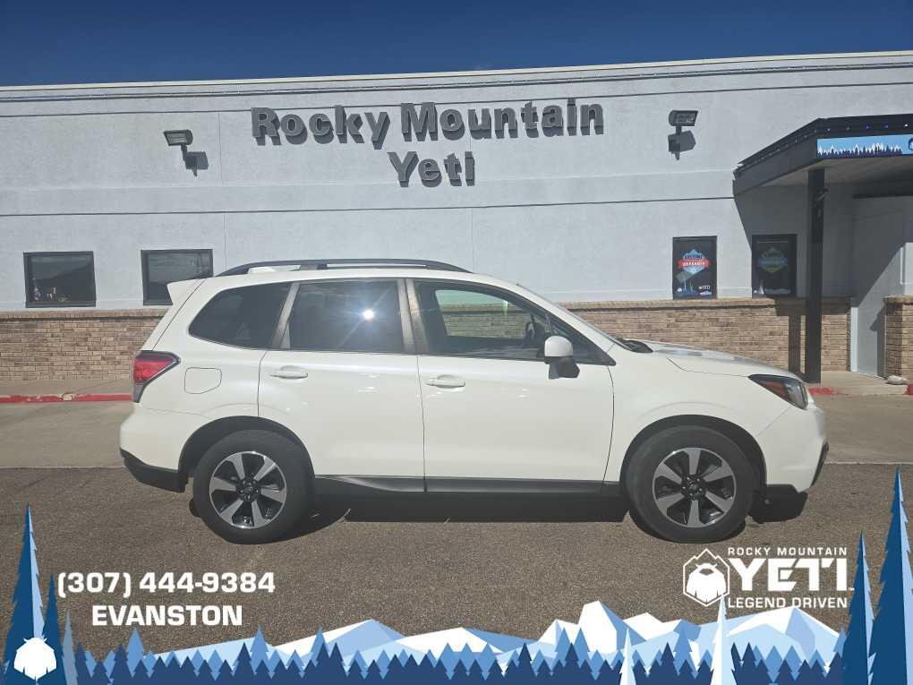 Used 2018 Subaru Forester Premium with VIN JF2SJADC9JH569711 for sale in Jackson, WY