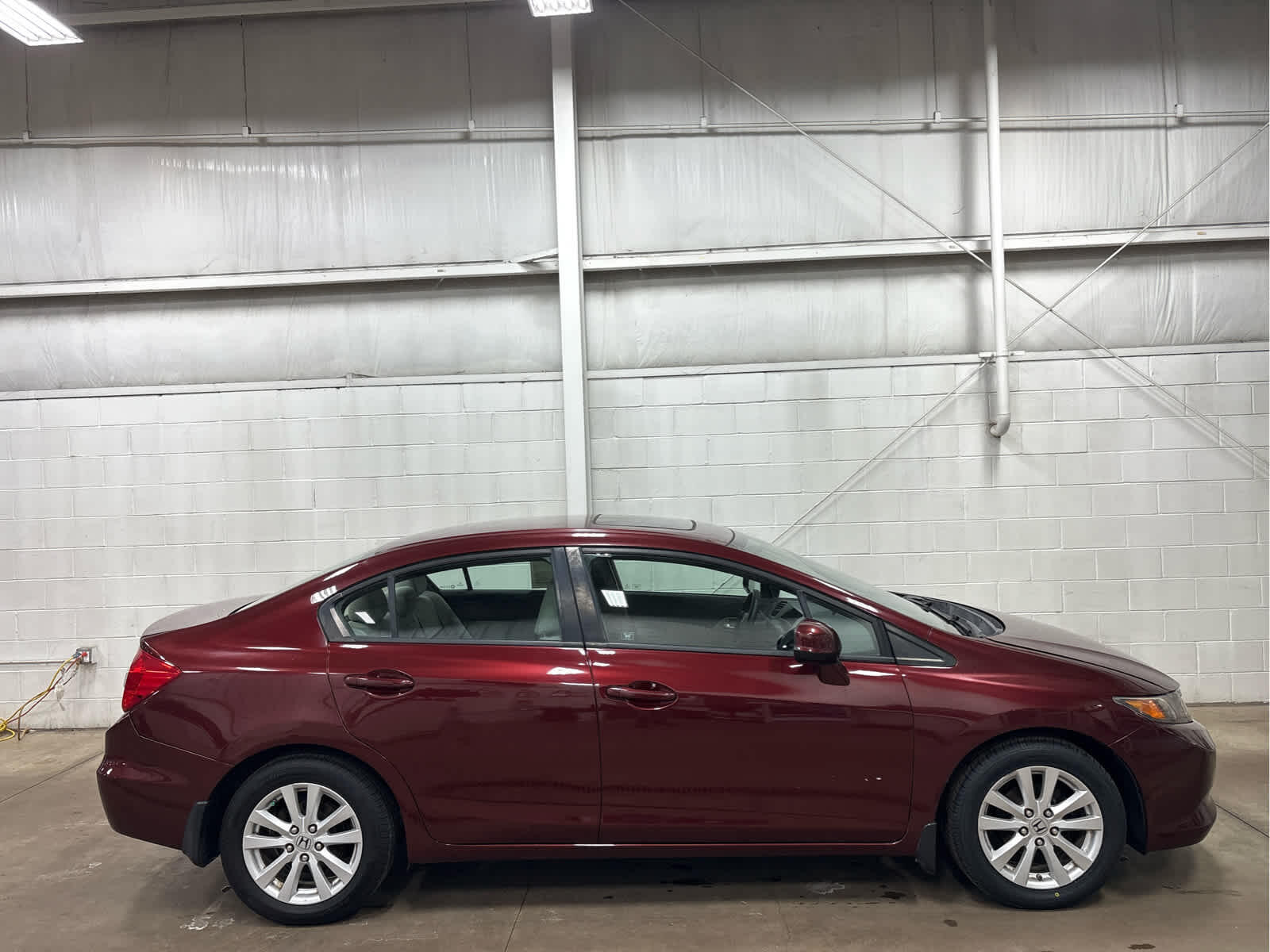 Used 2012 Honda Civic EX with VIN 2HGFB2F87CH532795 for sale in Wilmington, OH