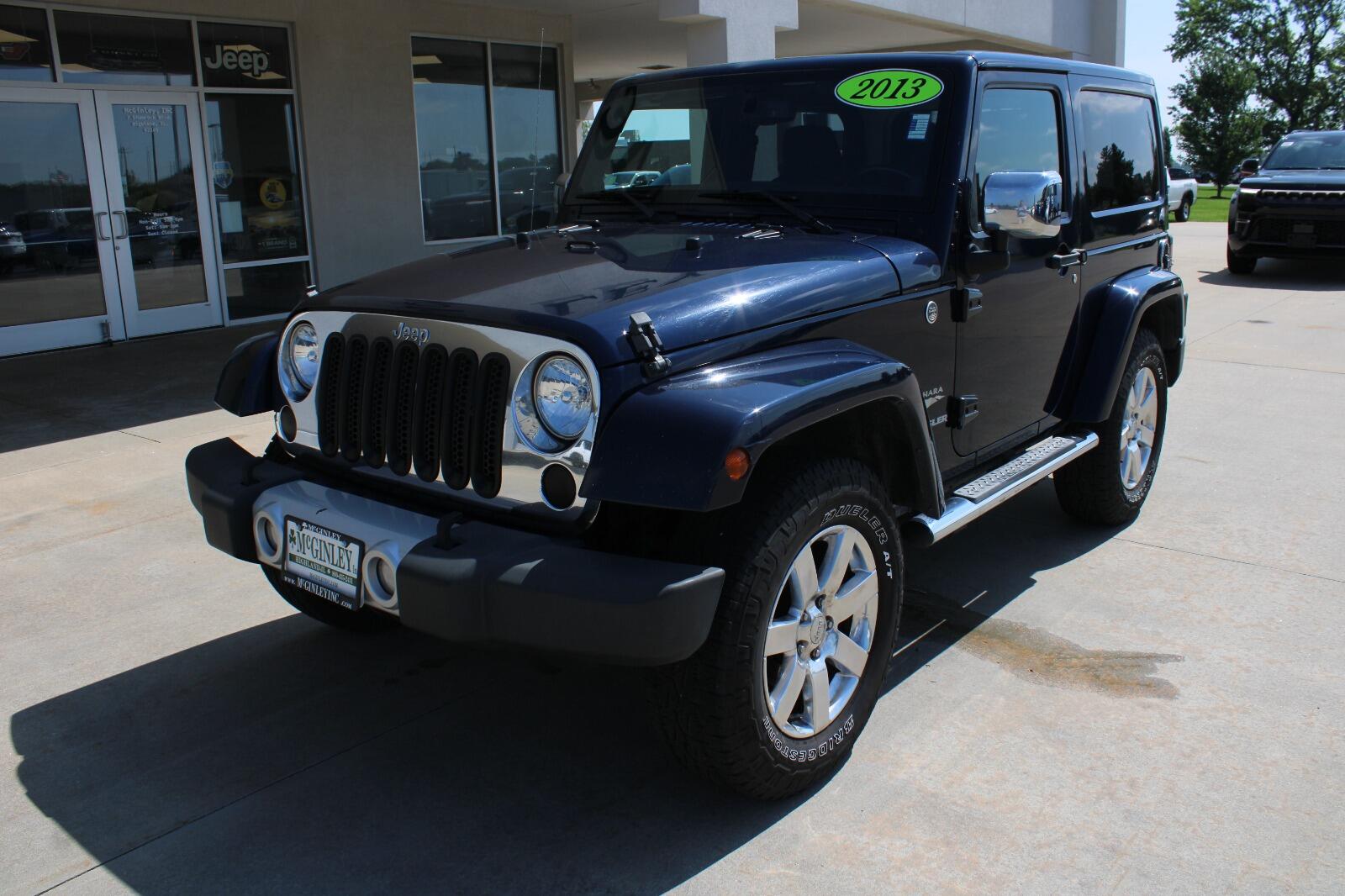 Used 2013 Jeep Wrangler Sahara with VIN 1C4AJWBGXDL621247 for sale in Highland, IL