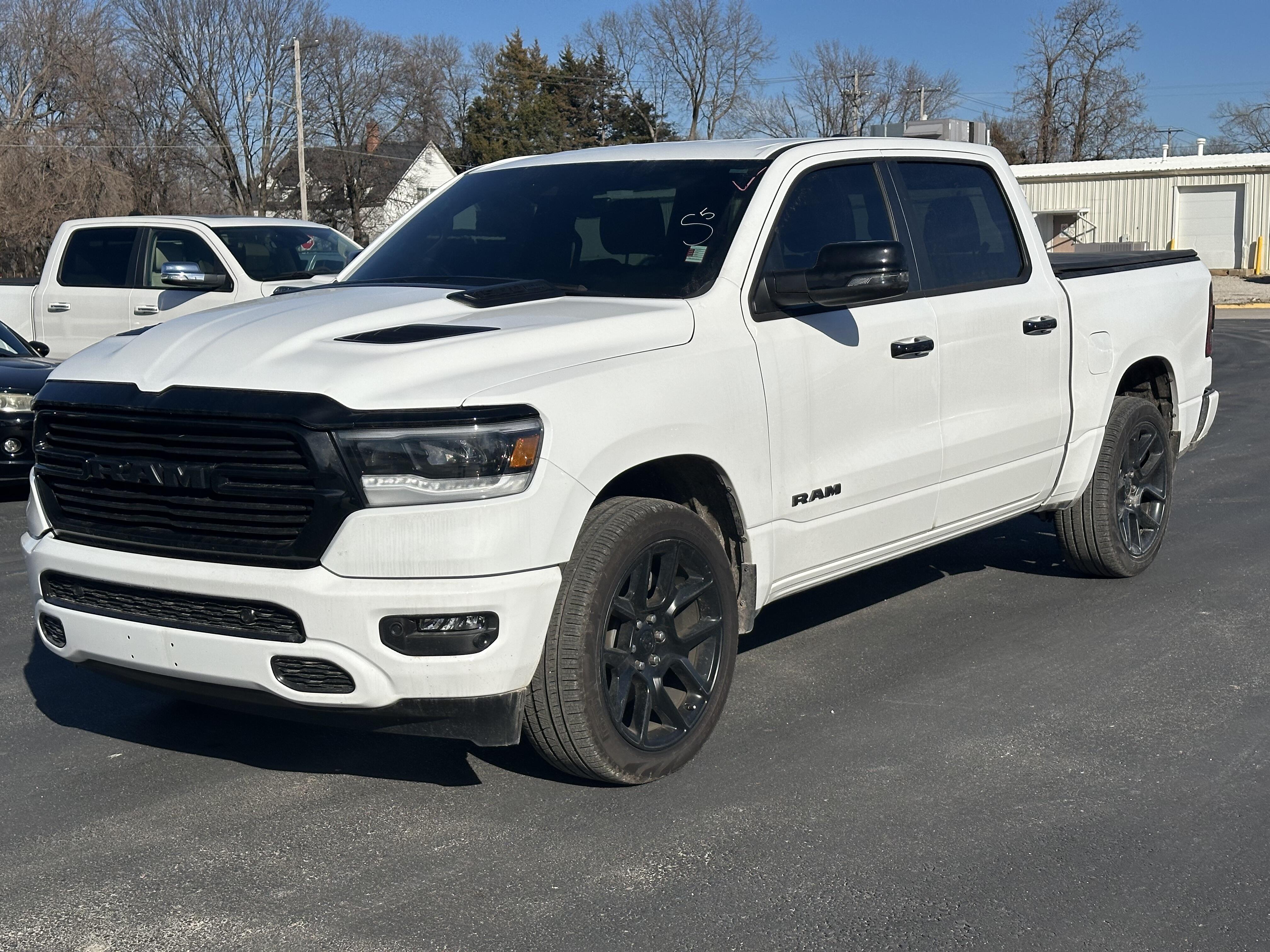 Used 2024 RAM Ram 1500 Pickup Laramie with VIN 1C6SRFJT0RN124755 for sale in Chanute, KS