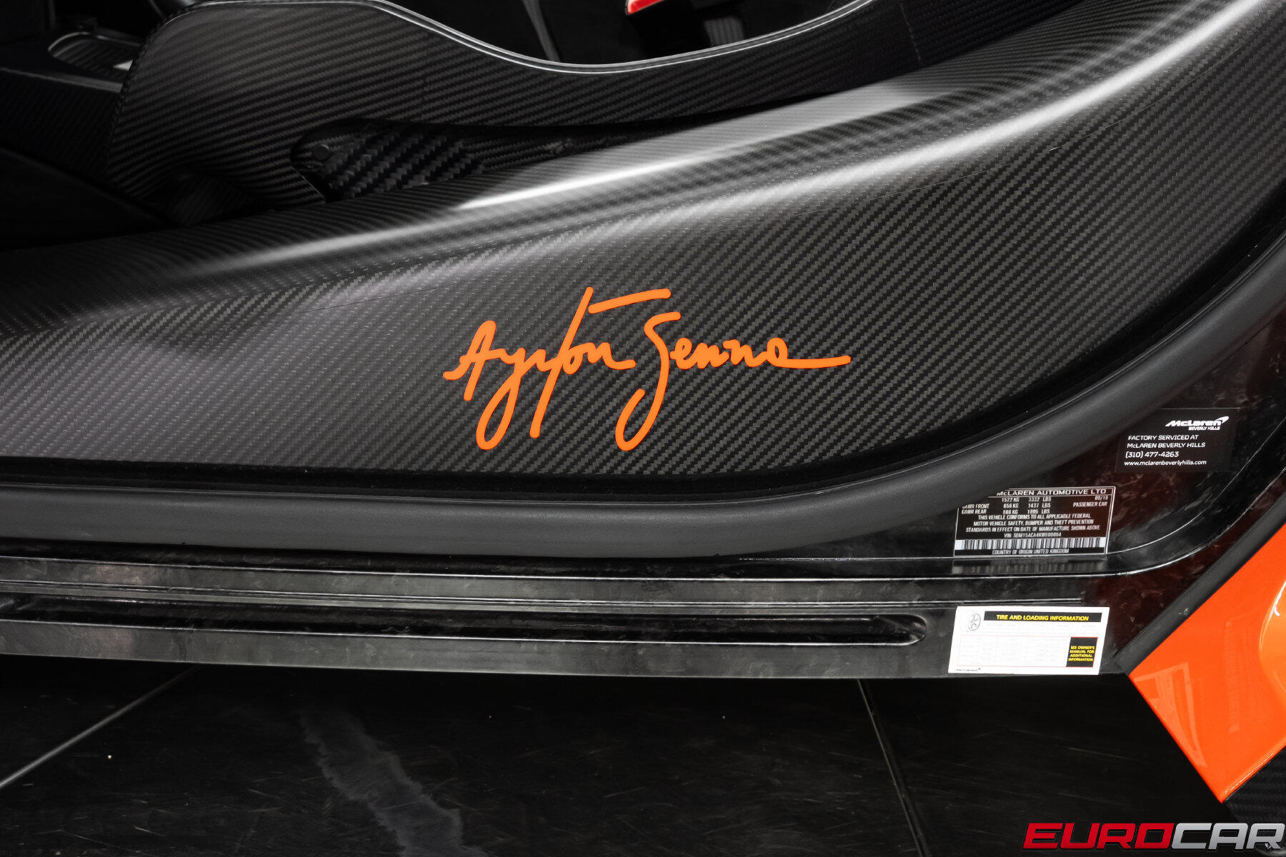 2019 McLaren Senna *64 OF 500 PRODUCED * CARBON MONOCAGE III CHASIS*Image 76