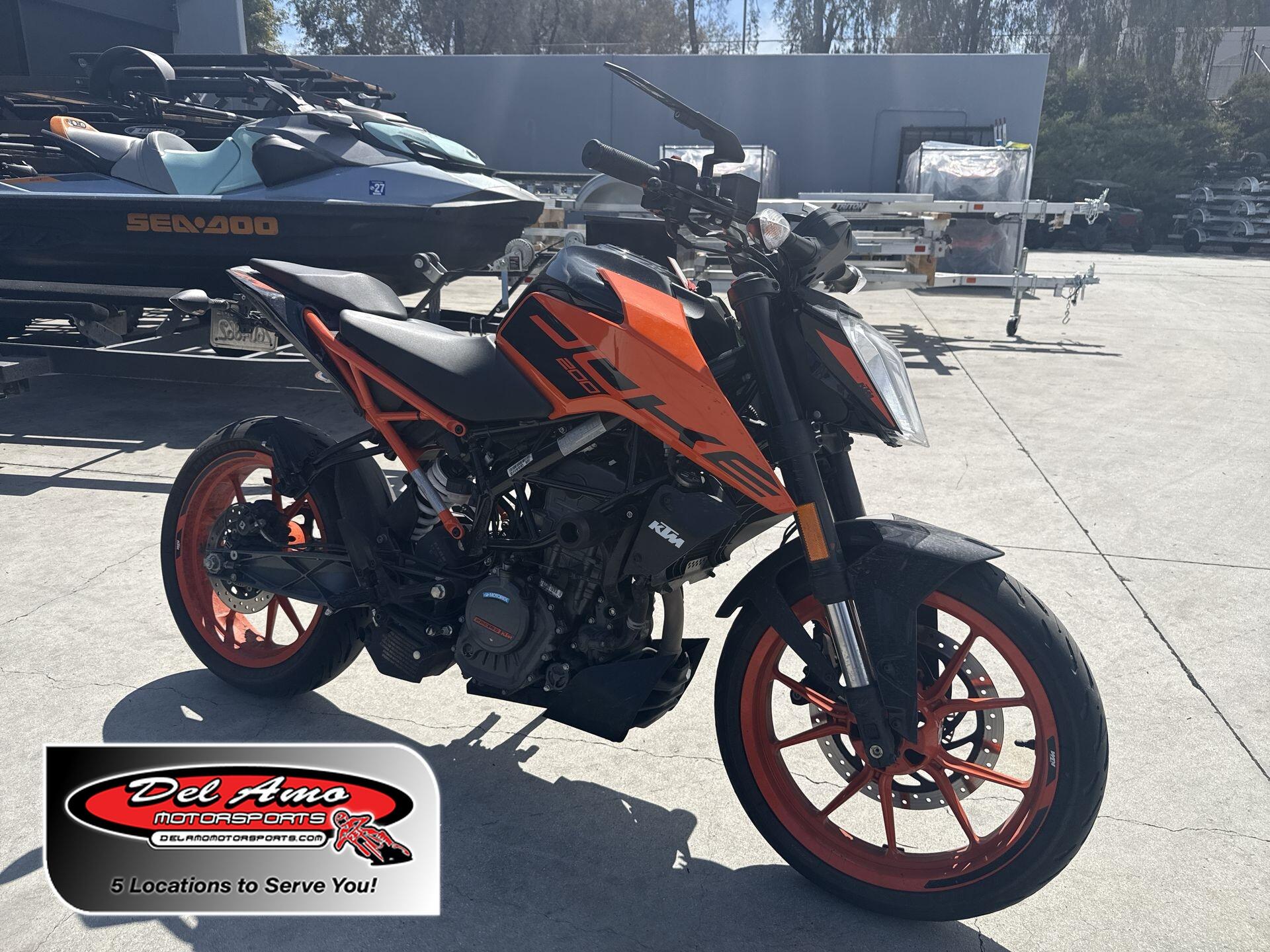 2023 KTM 200 DUKE