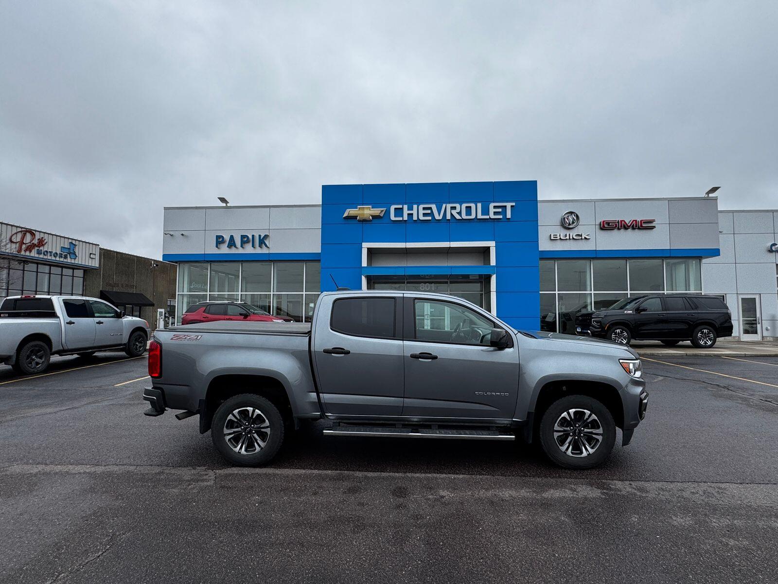 Used 2021 Chevrolet Colorado Z71 with VIN 1GCGTDEN0M1196619 for sale in Luverne, Minnesota