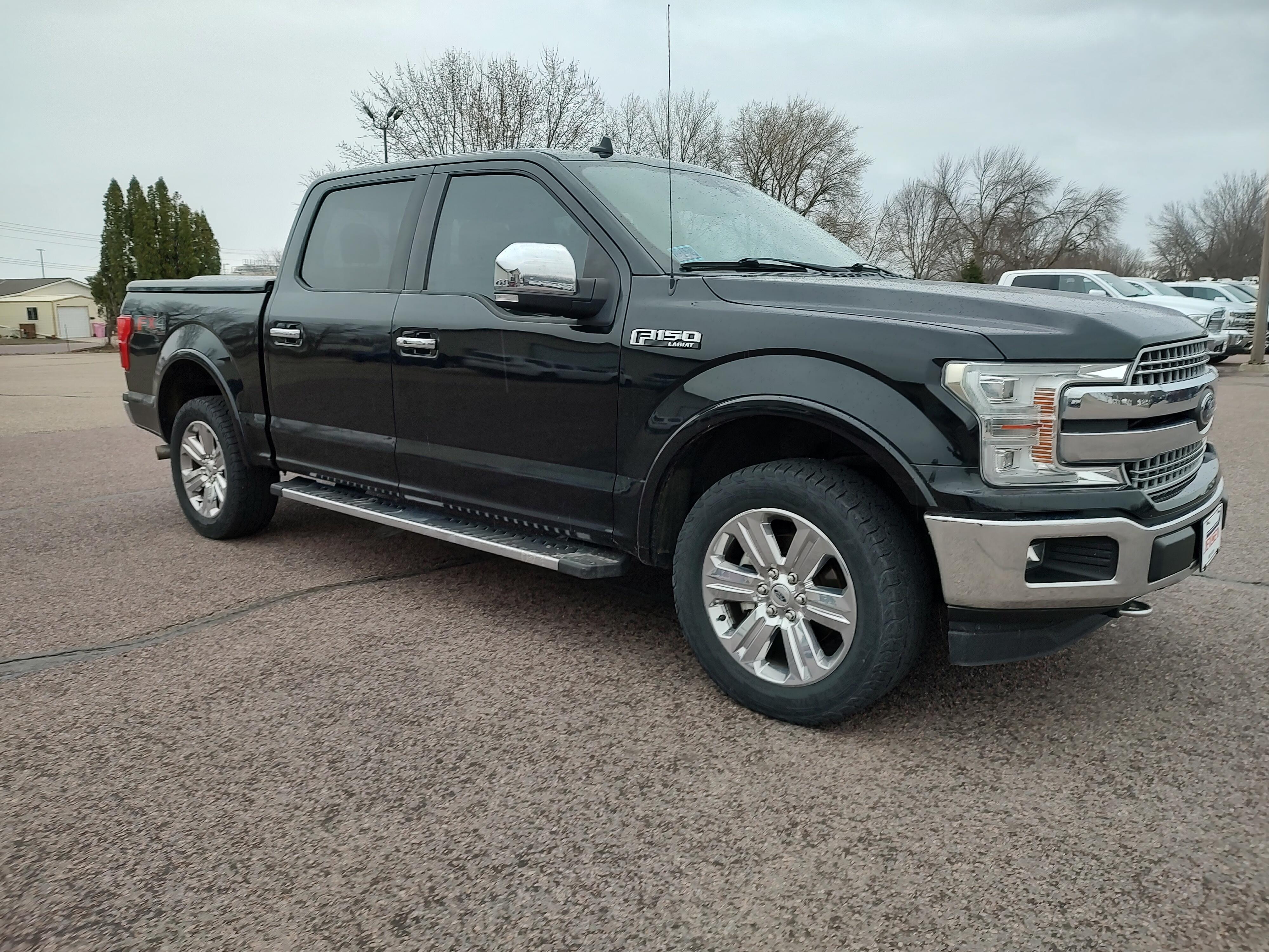 Used 2018 Ford F-150 Lariat with VIN 1FTEW1EG1JFD42426 for sale in New Ulm, Minnesota