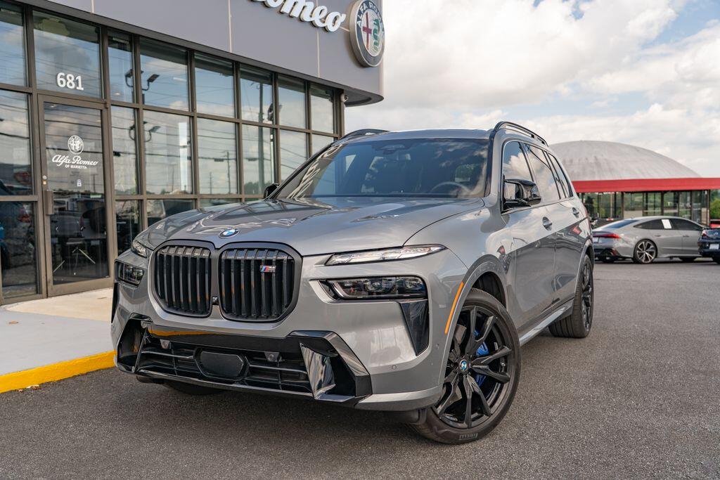Used 2024 BMW X7 M60i with VIN 5UX33EM07R9V23132 for sale in Marietta, GA
