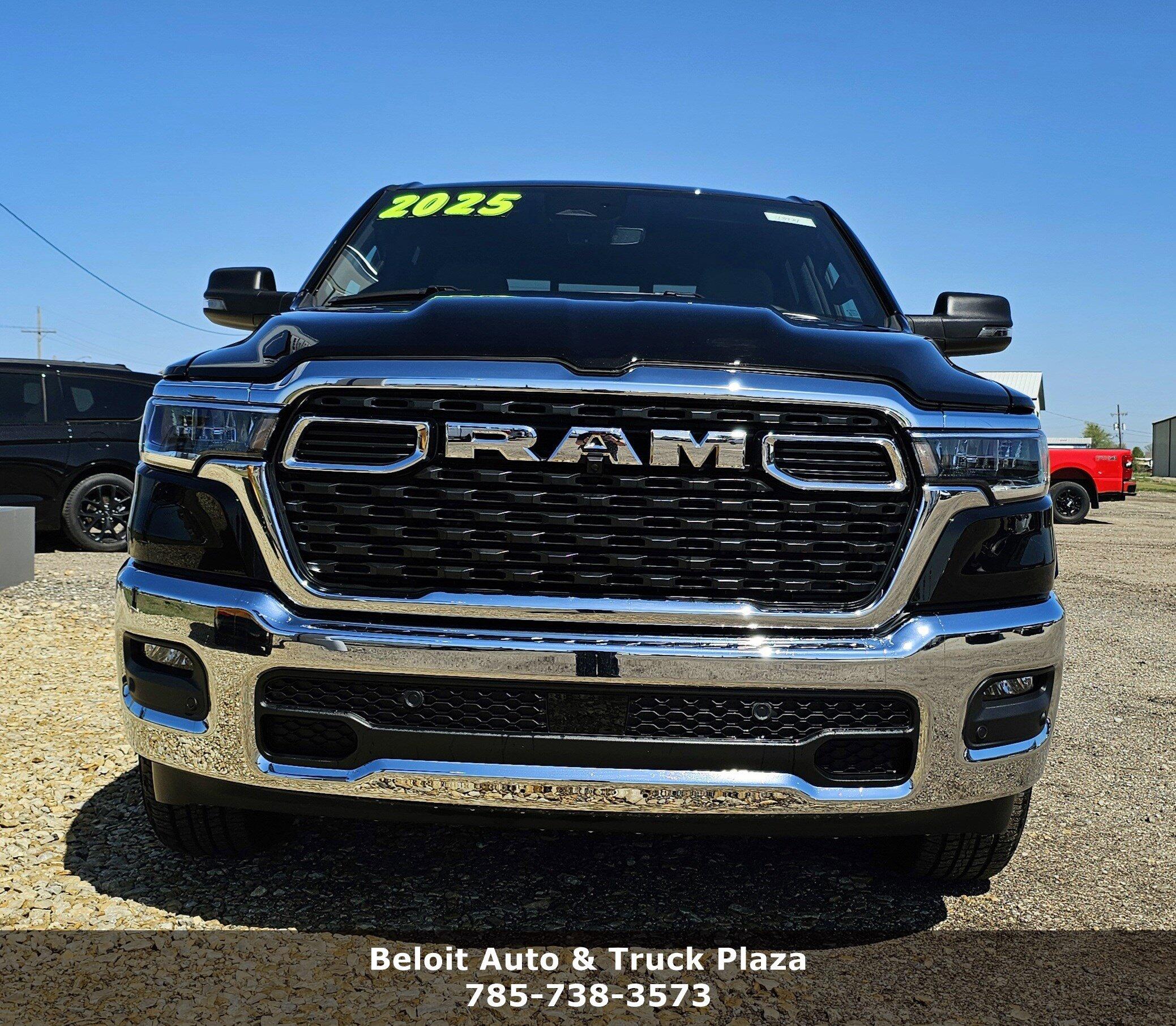 Used 2025 RAM Ram 1500 Pickup Big Horn/Lone Star with VIN 1C6RRFFG6SN544584 for sale in Beloit, KS