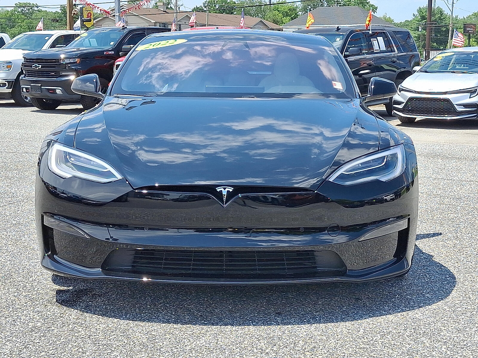 Used 2022 Tesla Model S Plaid with VIN 5YJSA1E60NF458929 for sale in New Castle, DE