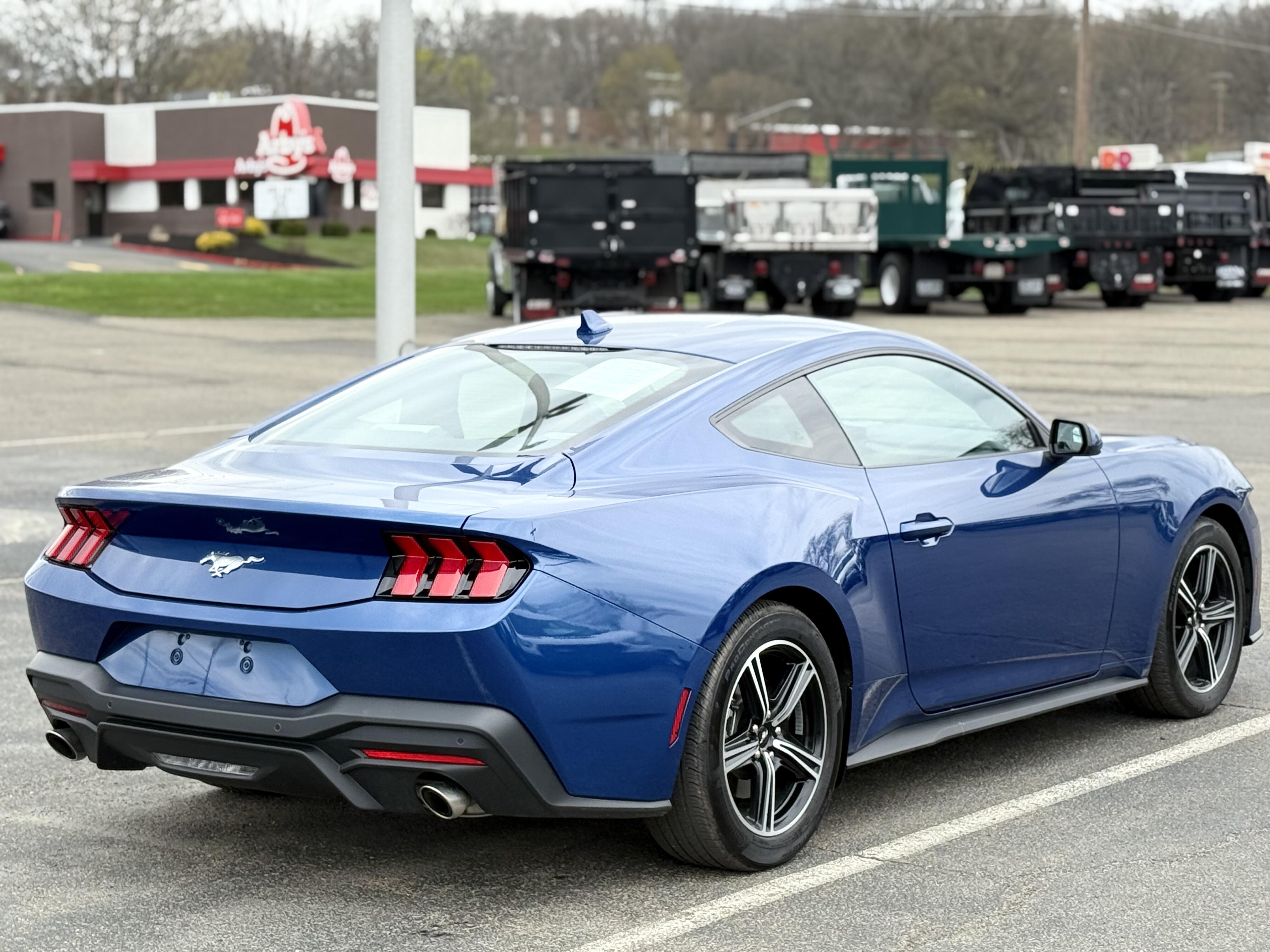 Used 2024 Ford Mustang EcoBoost with VIN 1FA6P8TH3R5124906 for sale in Elmira, NY