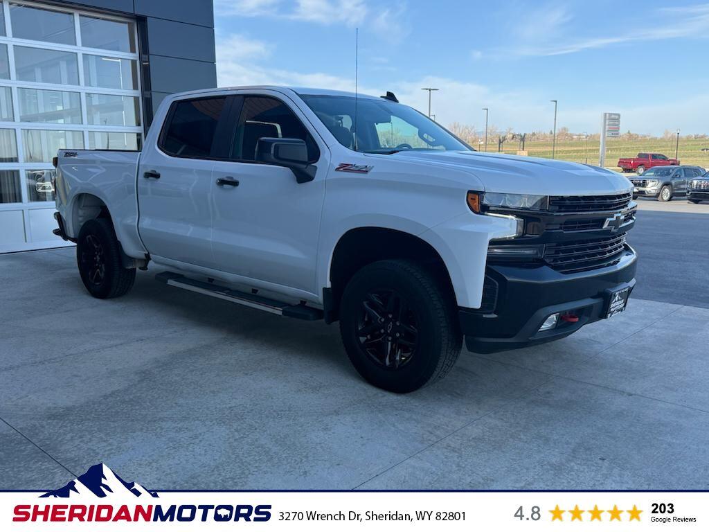 Used 2021 Chevrolet Silverado 1500 LT Trail Boss with VIN 1GCPYFED3MZ397923 for sale in Sheridan, WY