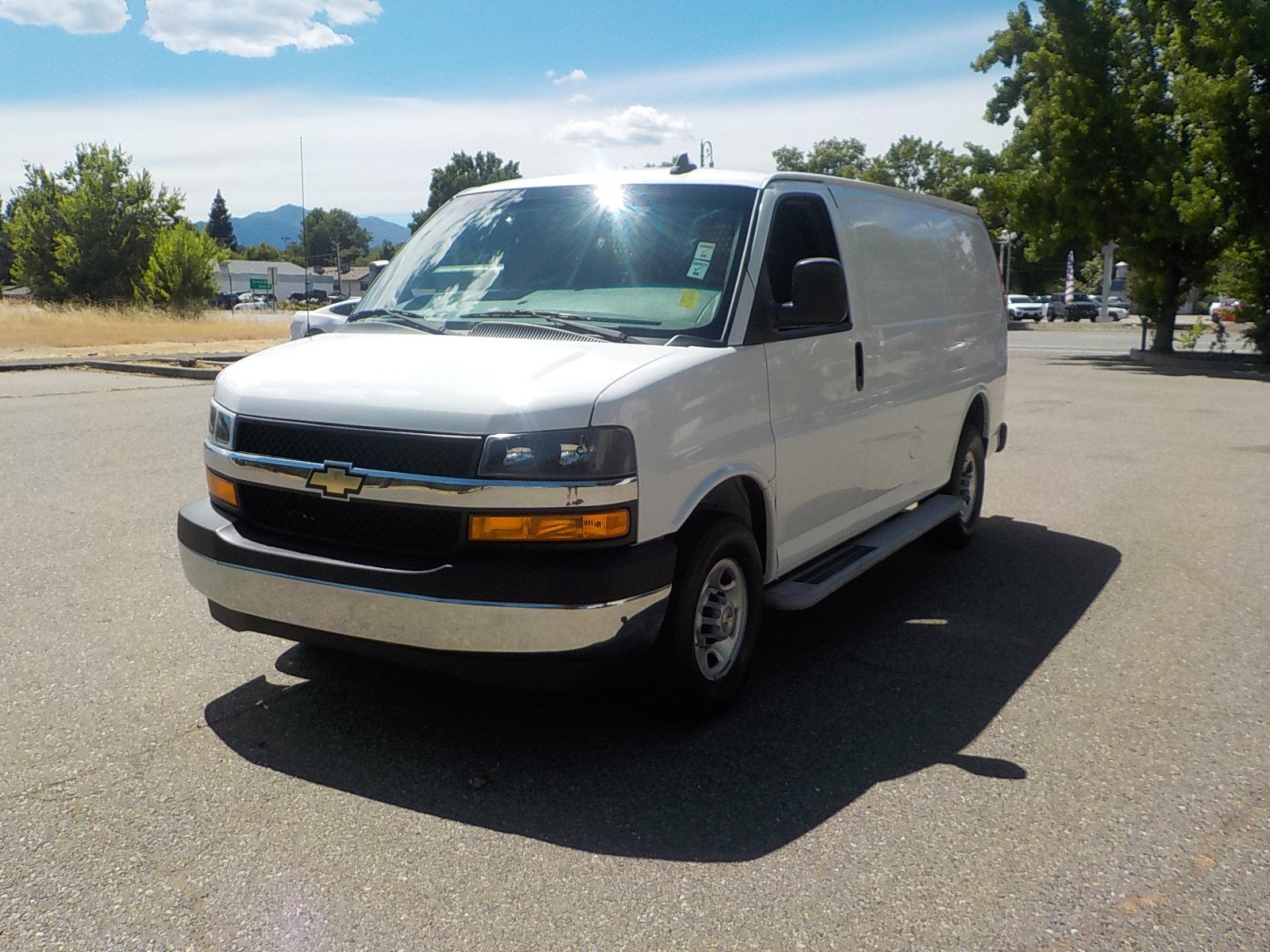 Used 2021 Chevrolet Express Cargo Work Van with VIN 1GCWGAF76M1242288 for sale in Redding, CA