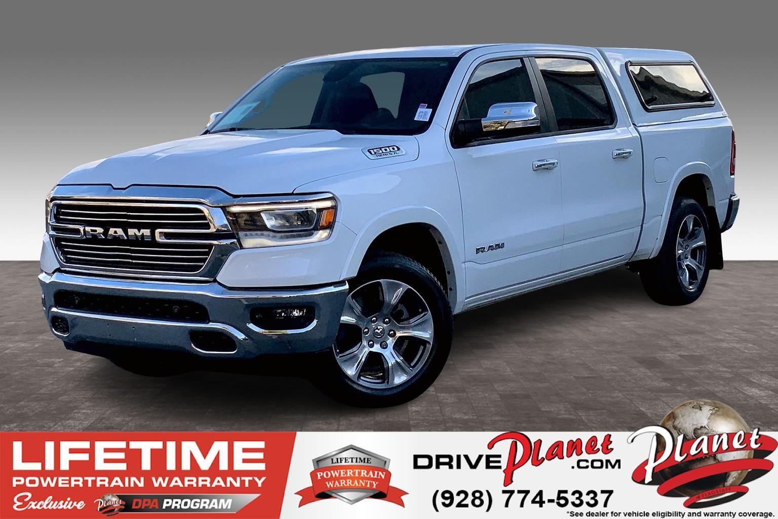 Used 2020 RAM Ram 1500 Pickup Laramie with VIN 1C6SRFJT3LN394358 for sale in Flagstaff, AZ