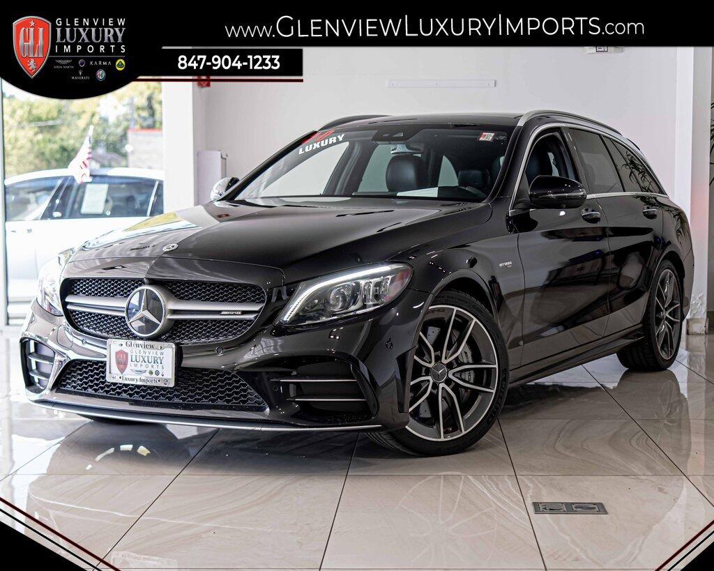 Used 2020 Mercedes-Benz C-Class Mercedes-AMG with VIN WDDWH6EB1LF950293 for sale in Glenview, IL