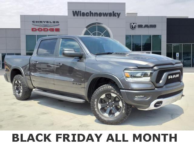 Used 2020 RAM Ram 1500 Pickup Rebel with VIN 1C6SRFLT6LN163922 for sale in Huntsville, TX