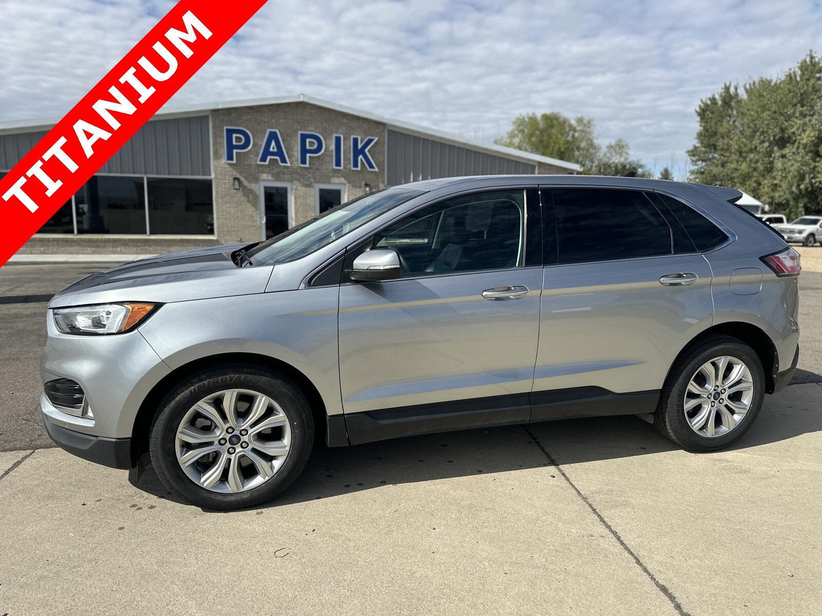 Used 2022 Ford Edge Titanium with VIN 2FMPK4K99NBA17053 for sale in Luverne, Minnesota
