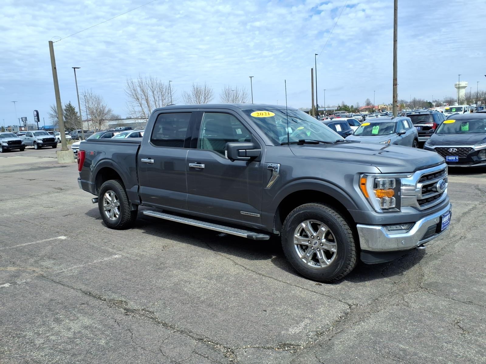 Used 2021 Ford F-150 XLT with VIN 1FTFW1ED3MFD01469 for sale in Mankato, Minnesota