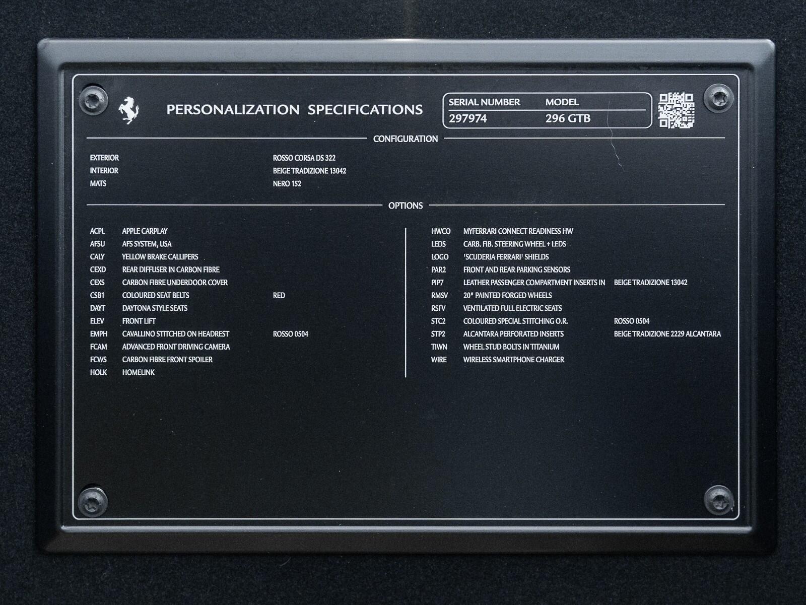 Used 2023 Ferrari 296 GTB 