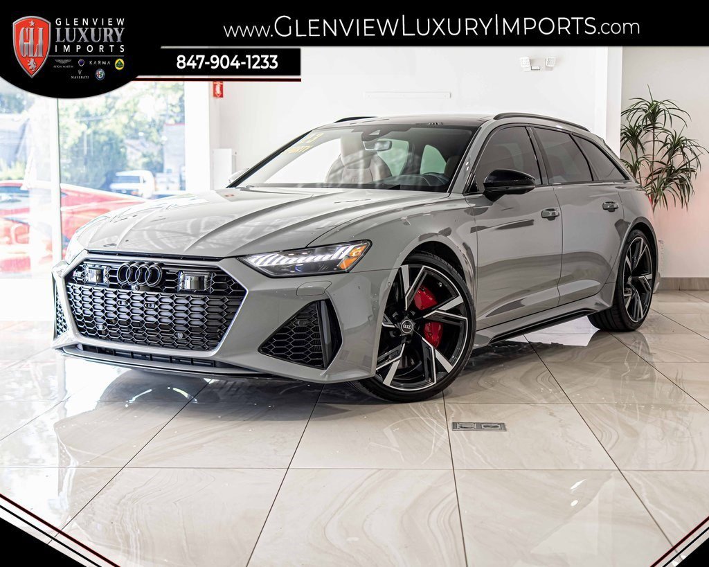 Used 2023 Audi RS 6 Avant Base with VIN WUA1CBF2XPN902171 for sale in Glenview, IL