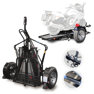 2025 Kendon Single Ride-Up SRL Stand-Up Motorcycle Trailer
