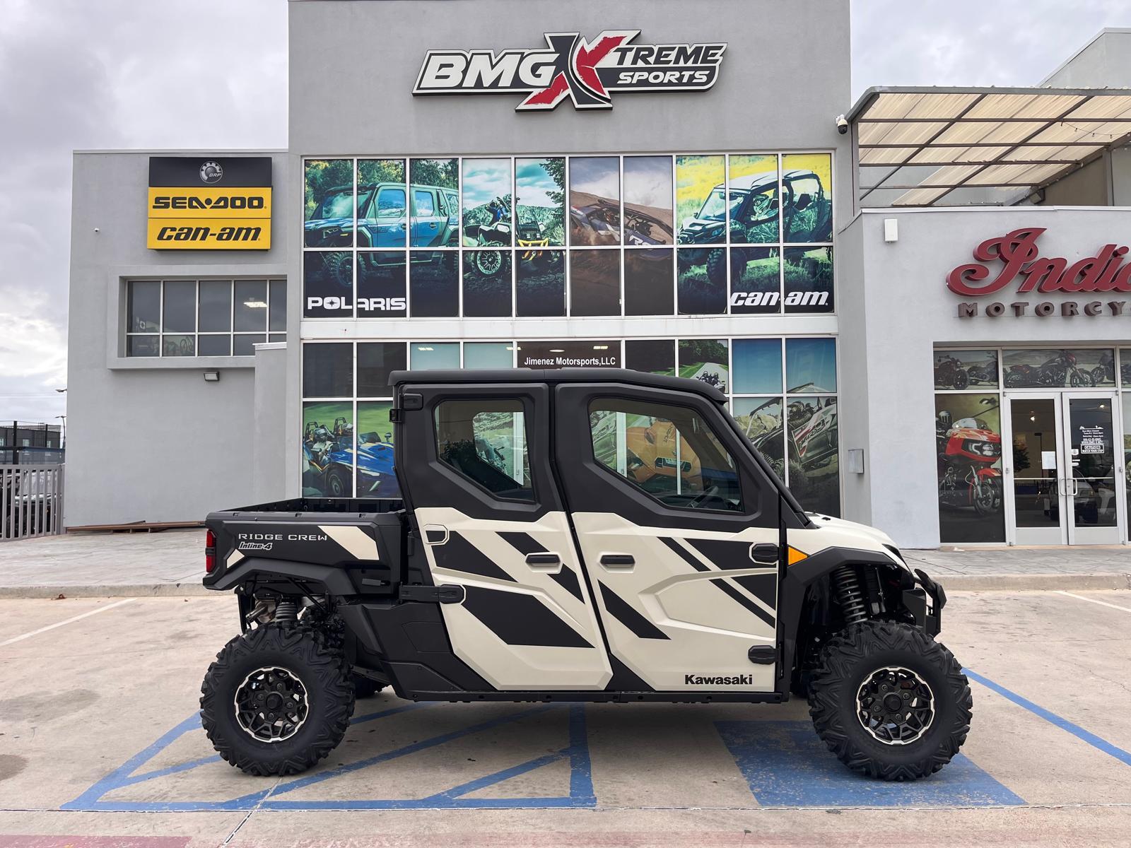 2026 Kawasaki RIDGE CREW HVAC  Metallic Matte Whitish Beige