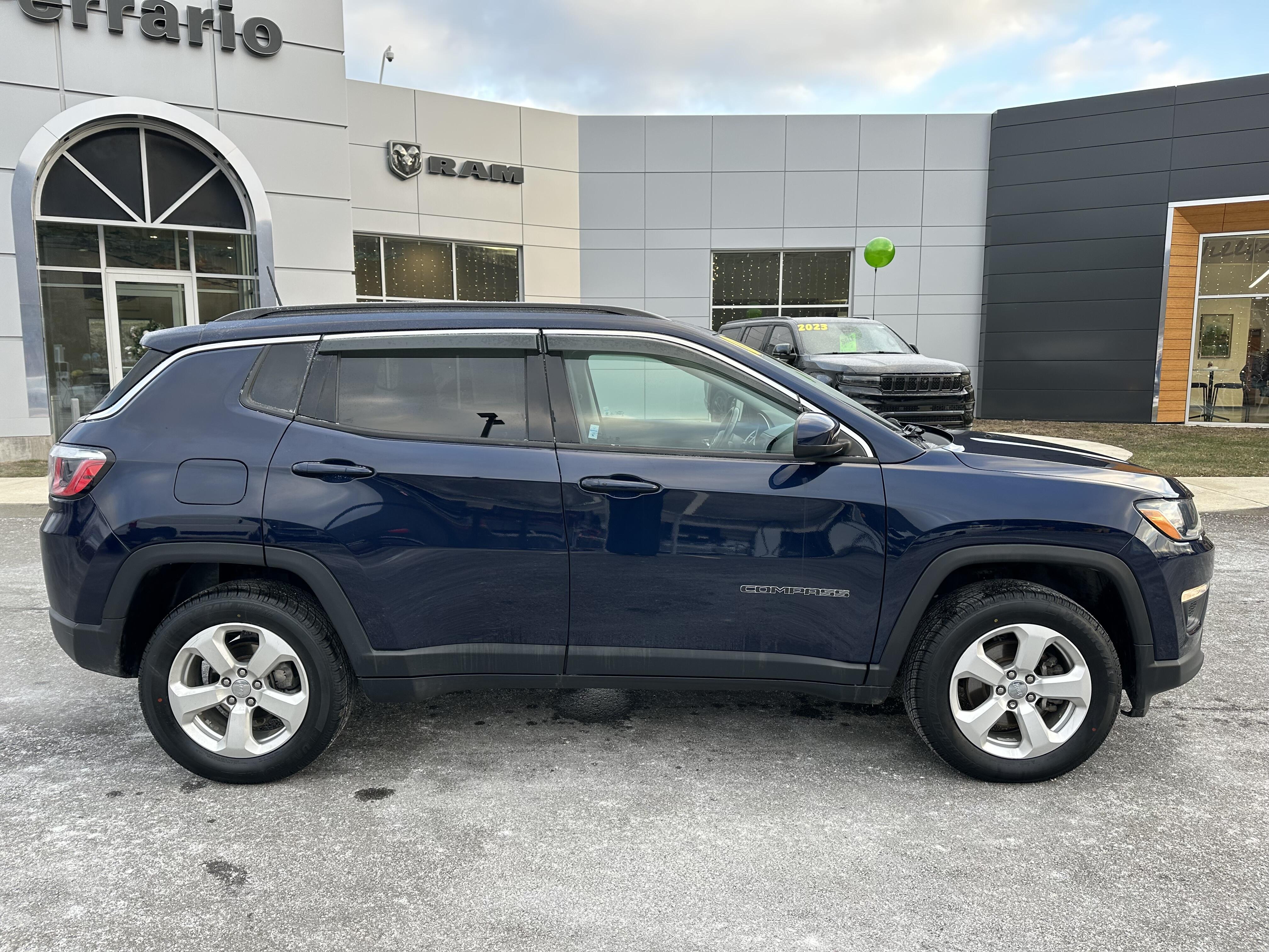 Used 2020 Jeep Compass Latitude with VIN 3C4NJDBB7LT132222 for sale in Elmira, NY