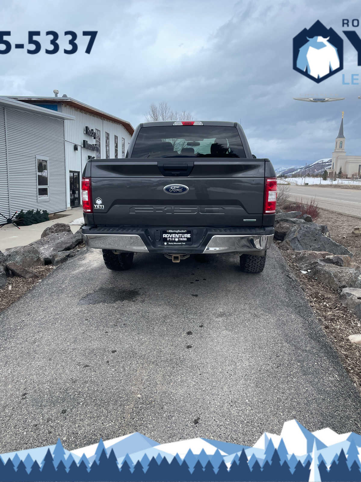 Used 2020 Ford F-150 XLT with VIN 1FTEW1EP1LKE73950 for sale in Jackson, WY