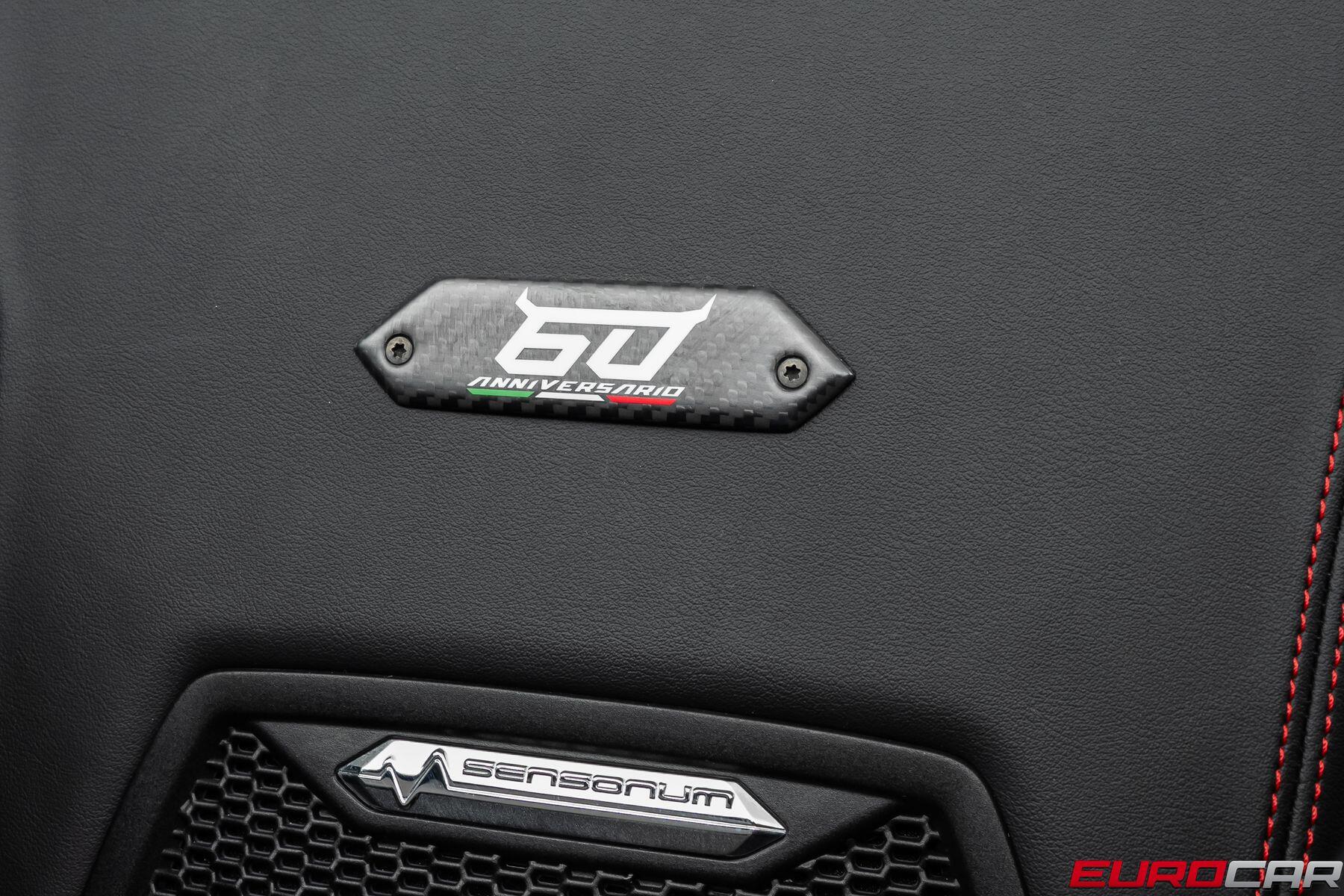 2023 Lamborghini Huracan EVO Spyder RWD *60TH ANNIVERSARY EDITION * FULL PPF* in a Bianco Icarus Metallic exterior color and Blackinterior. Eurocars OC 949-722-7121 eurocaroc.com 