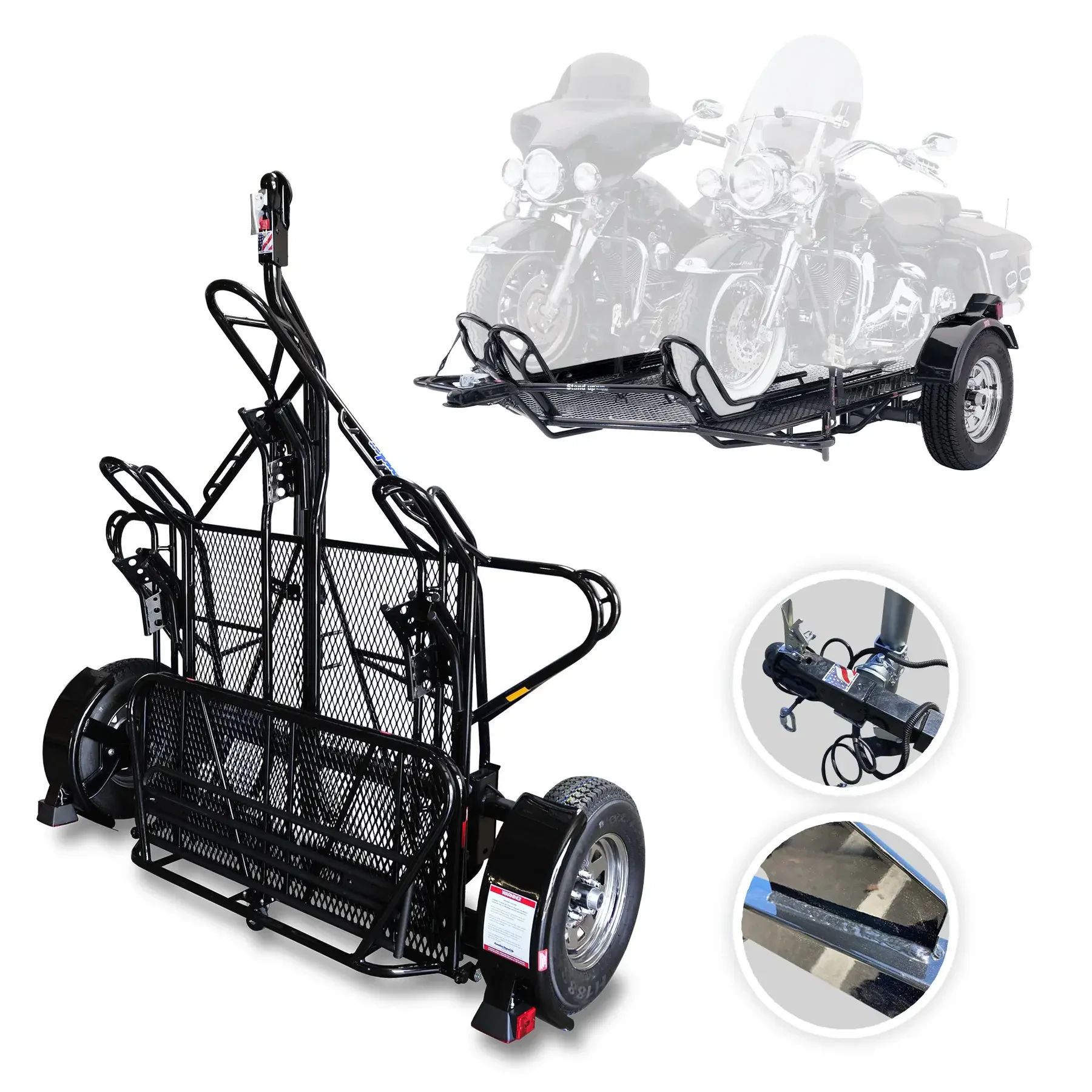 2026 Kendon Stand-Up Dirt Bike Trailer, Sport Bike & Scooter Trailer