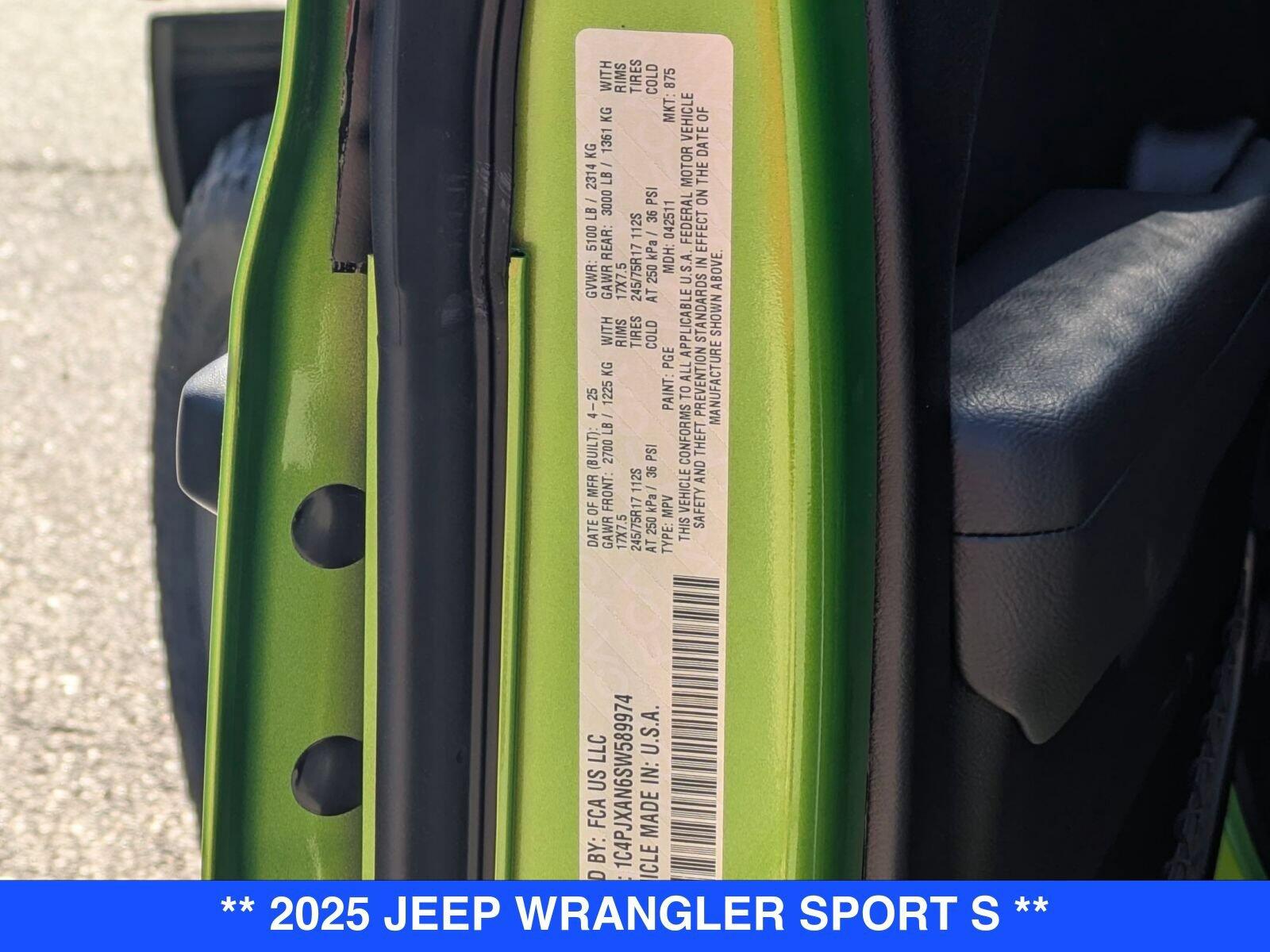 2025 Jeep Wrangler 2-Door Sport S - Photo 41
