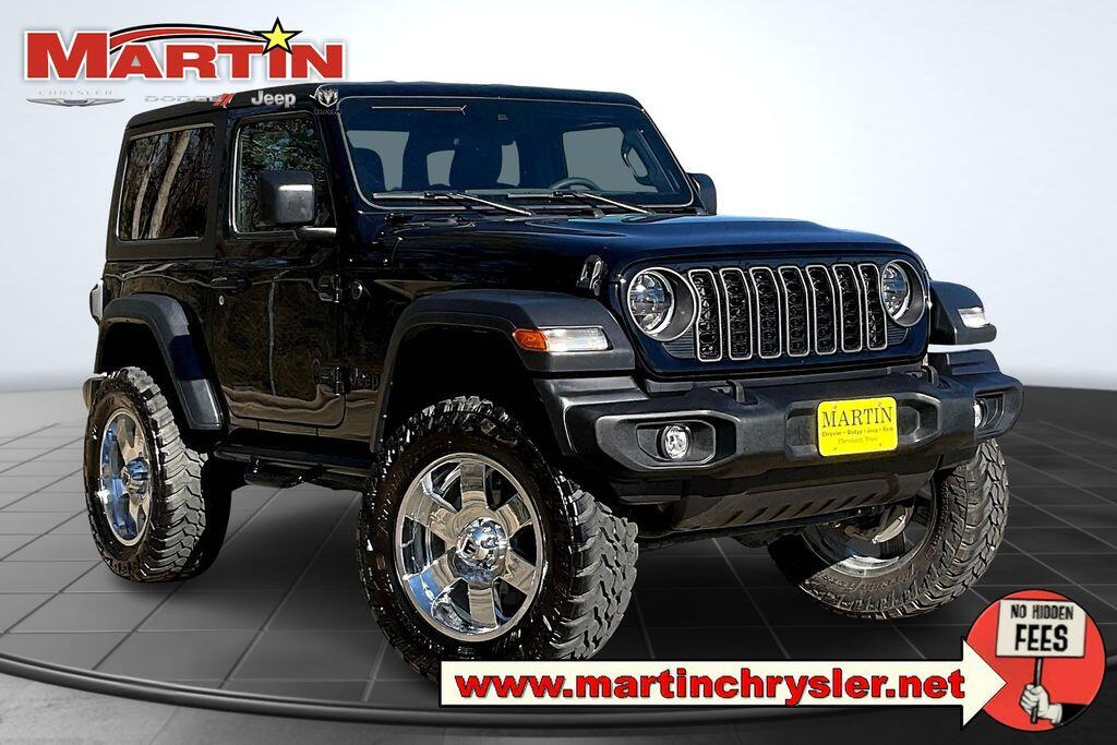 Used 2024 Jeep Wrangler 2-Door Sport S with VIN 1C4PJXAG9RW276025 for sale in Cleveland, TX