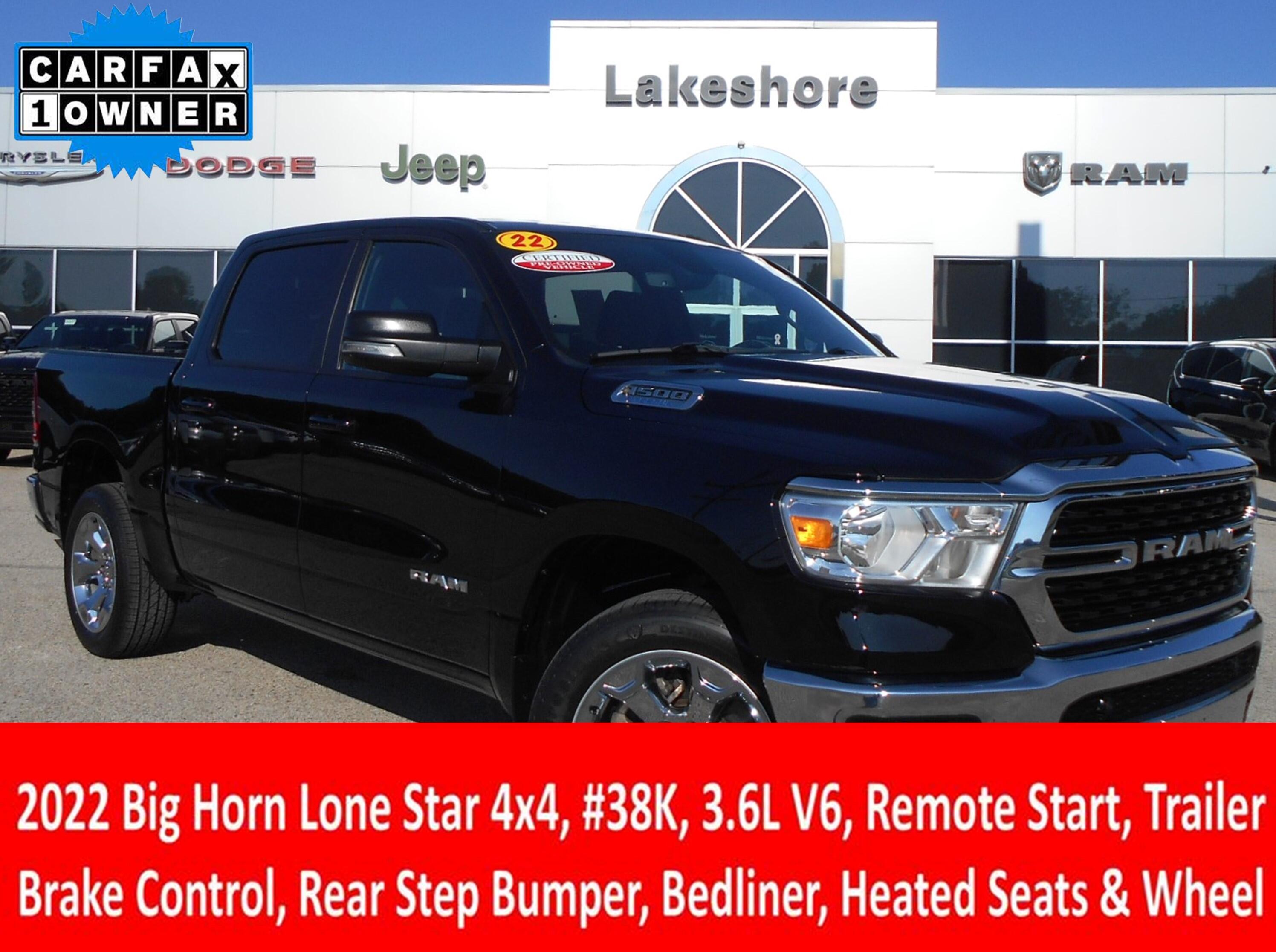 2022 RAM 1500 Big Horn Lone Star