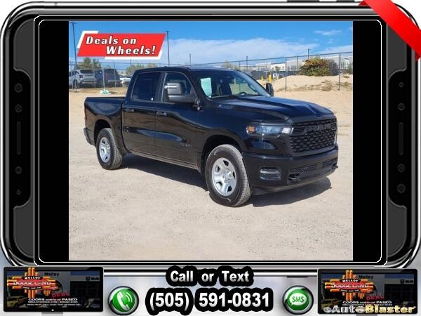 Used 2025 RAM Ram 1500 Pickup Tradesman with VIN 1C6RRFGG8SN560493 for sale in Albuquerque, NM